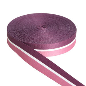 Cinta Sublimado Rayas Rosa-Crudo-Vino - 898000 RRCV