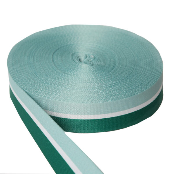 Cinta Sublimado Rayas Verde-Crudo-Menta - 898000 RVCM