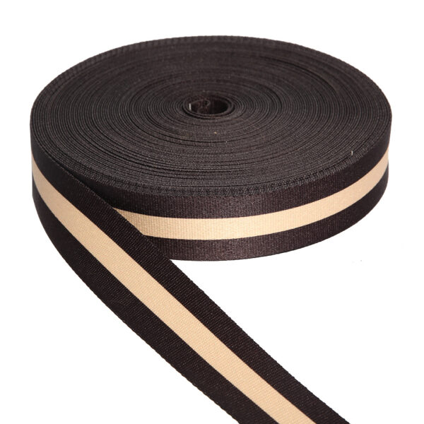 Cinta Sublimado 3 Rayas Chocolate-Crudo-Chocolate - 898000 RCH