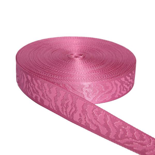Cinta Bajo Relieve Sublimado Zebra Fucsia - 898000 ZF